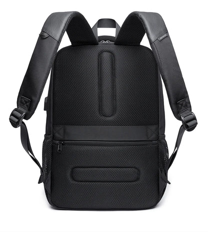 BANGE Sling Travel Laptop Backpack Fits 15.6 Inch Laptop for Men and Women Waterproof with Side Mesh Pocket USB Charging Port - Smarsty