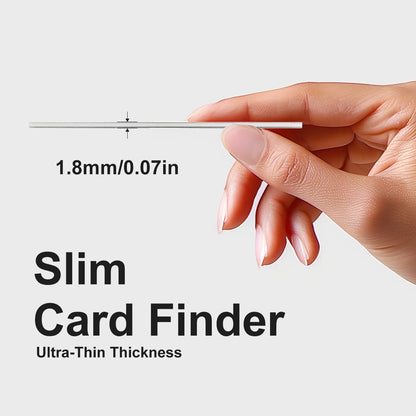 Ultra-Thin GPS Wallet Tracker with Bluetooth Connectivity - Smarsty