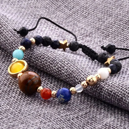 Cosmic Galaxy Solar System Bracelet for Couples - Smarsty