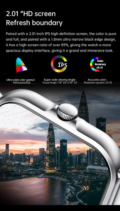 Smartwatch with Bluetooth Call and Music Playback - Smarsty