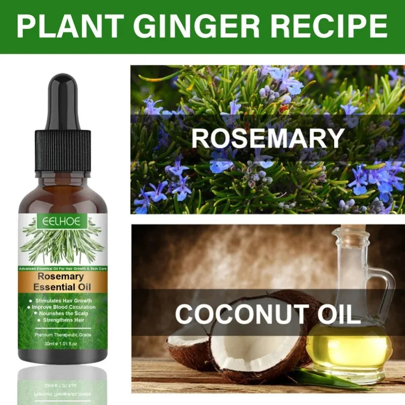 Rosemary Essential Oil for Moisturizing Healthy Hair - Smarsty