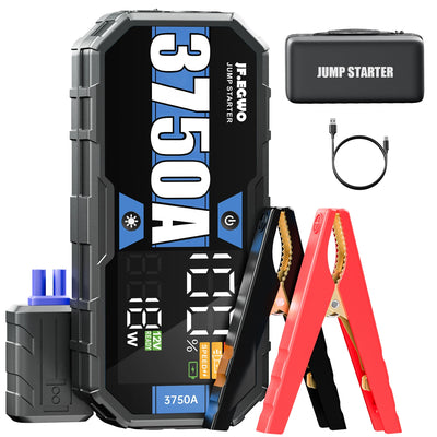 Car 6250A 30000mAh Portable 12V  Jump Starter Power Bank 12V Auto Battery Charger Booster Starting Device - Smarsty
