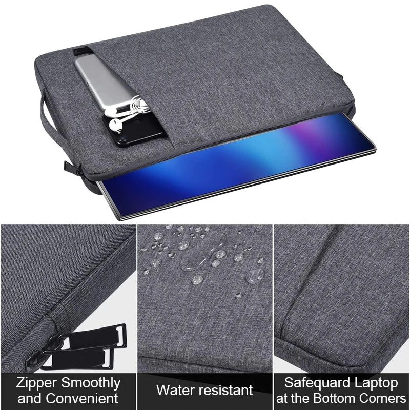 Waterproof Laptop Sleeve for 13 to 15.6 Inch Laptops