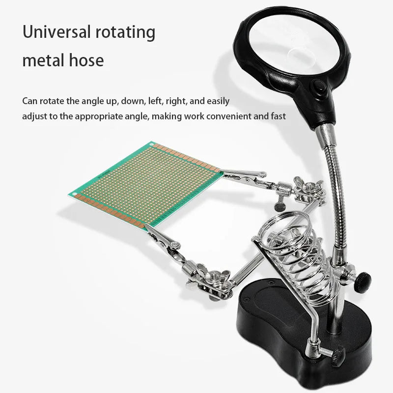 Lighted Magnifying Glass for Mobile Phone Repair - Smarsty