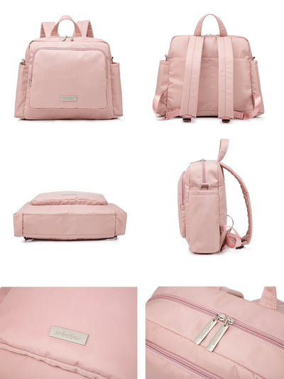Soboba 2023 New Diaper Bags for Mother Waterproof Large Capacity Solid Polyester Diaper Backpacks Travel Bag for Newborn Baby by Smarsty