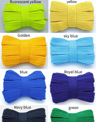 2cm Wider Flat Shoelaces New Casual Sneakers Laces for Shoes Fashion Rope Shoelace 100/120/140/160CM Shoes Accessories 1Pair - Smarsty