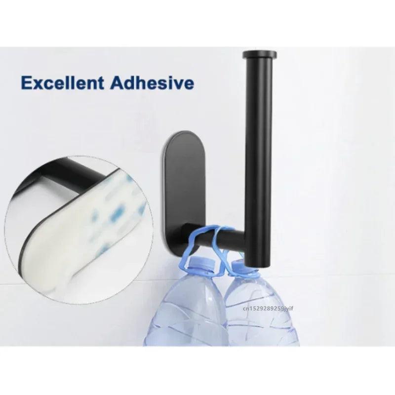 No Drilling Stainless Steel Toilet Paper Holder - Smarsty