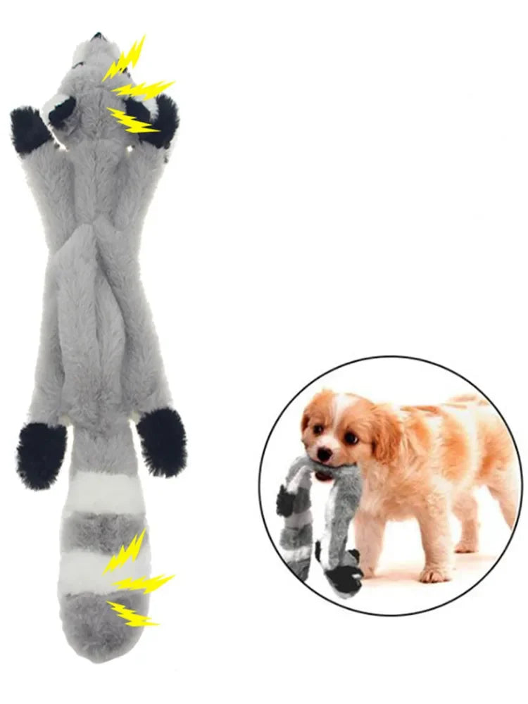 Durable Plush Dog Chew Toy with Squeakers - Smarsty