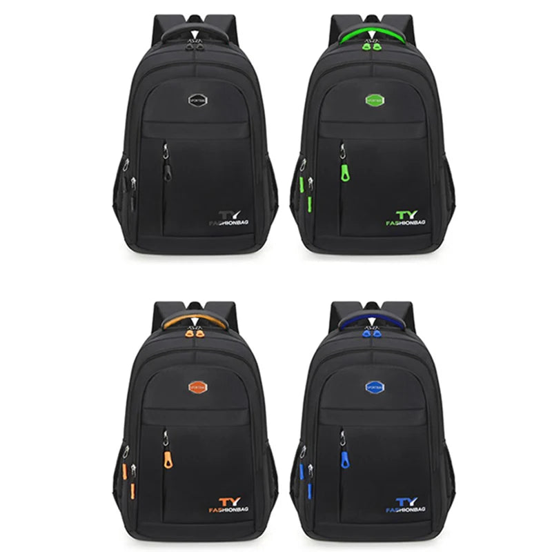 Men's and women's large-capacity trendy outdoor travel casual backpacks and schoolbags, airplane cabin backpacks - Smarsty