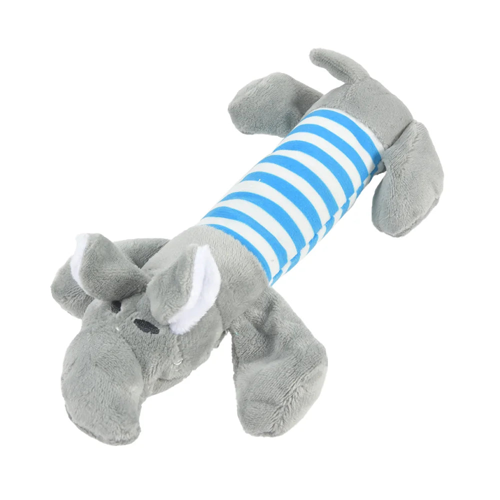 Interactive Plush Dinosaur Chew Toys for Small Dogs - Smarsty