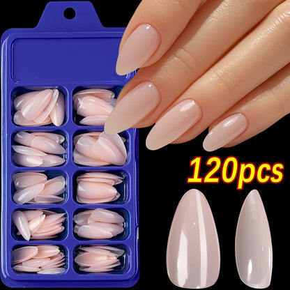 120Pcs French Fake Toenails in 9 Colors for Summer Style - Smarsty