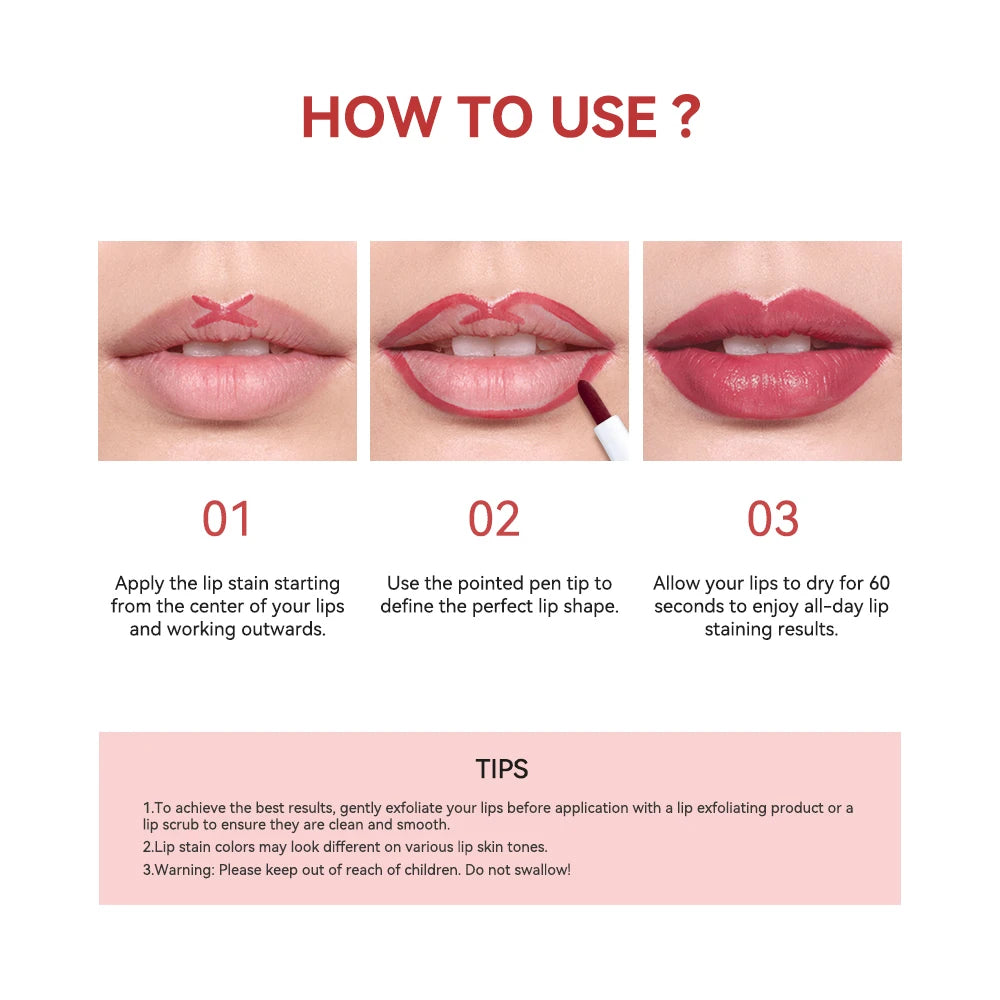 Lakerain Long-lasting Lip Gloss 6 Colors Matte Color Not Easy To Fade Non-stick Cup Silky Lip Gloss Wholesale ship for us