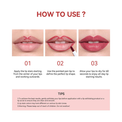 Lakerain Long-lasting Lip Gloss 6 Colors Matte Color Not Easy To Fade Non-stick Cup Silky Lip Gloss Wholesale ship for us
