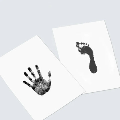 Newborn Handprint Kit With Safe Ink Pads Frame Keepsake - Smarsty
