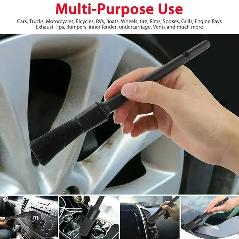 Soft Car Detailing Brush For Interior And Wheel Cleaning - Smarsty