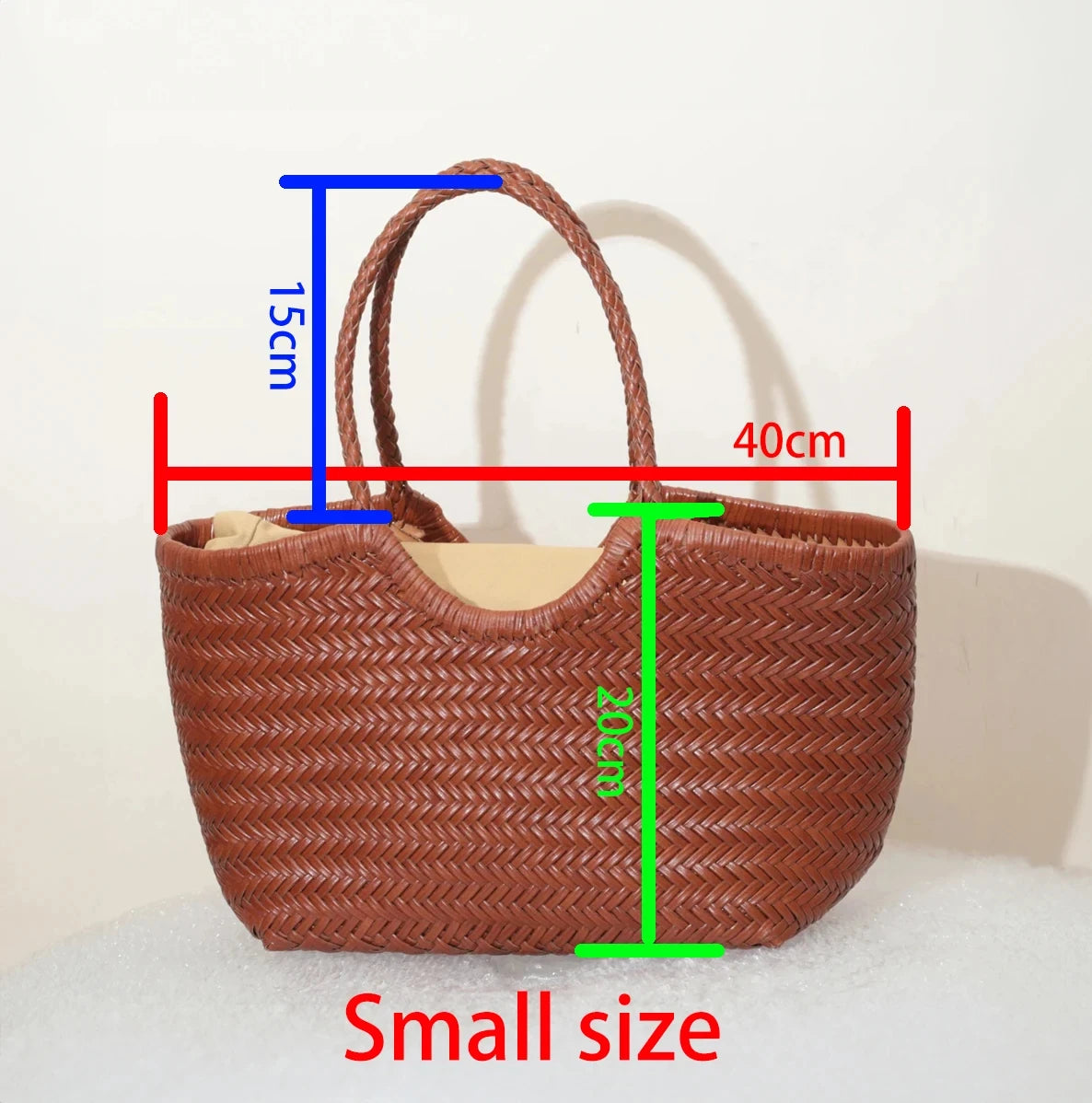Genuine Leather Tote Bag For Women With Crossbody Strap - Smarsty