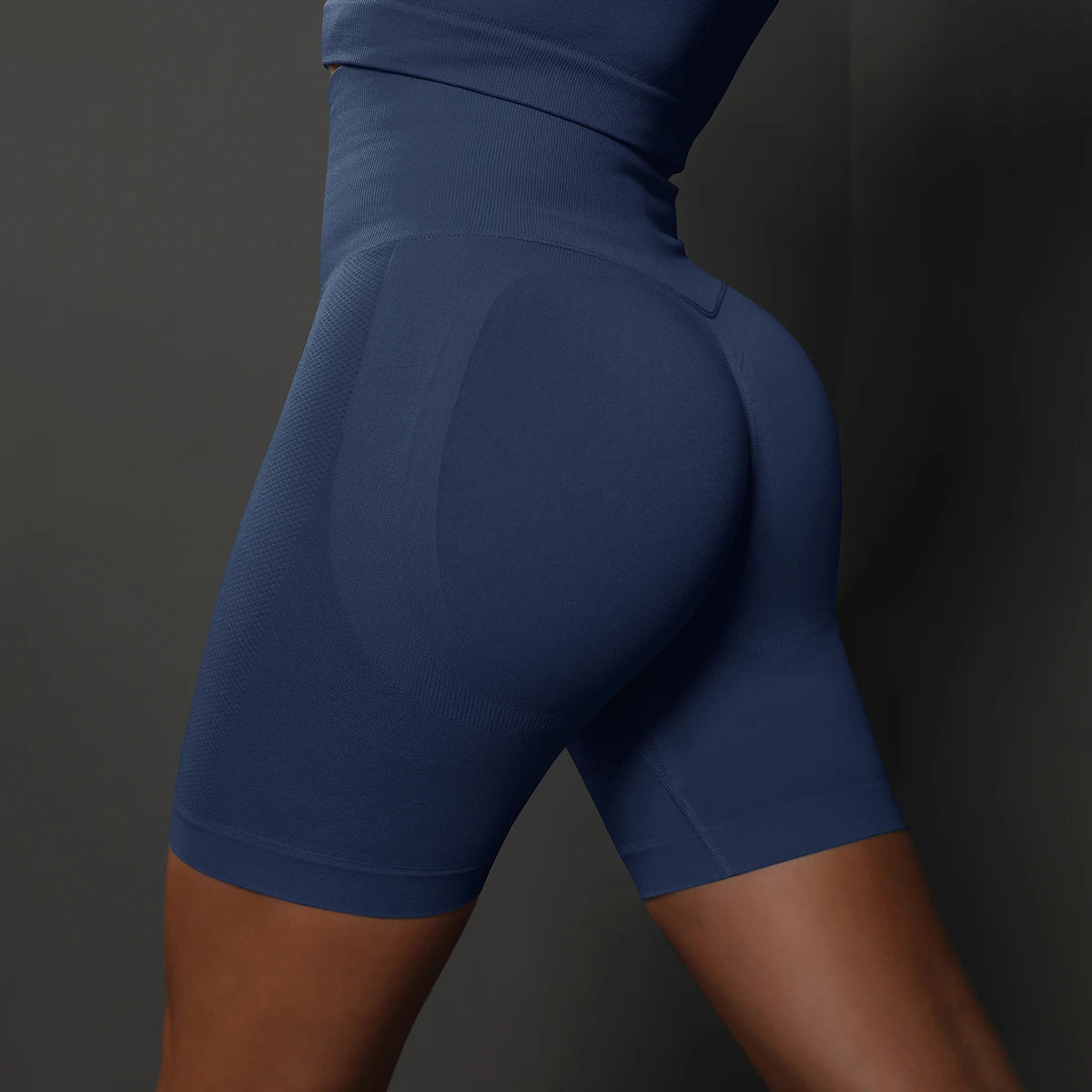 Yoga Shorts Women Sports Shorts Seamless Gym Workout Shorts High Waist Push Up Fitness Sports Shorts Cycling Shorts - Smarsty