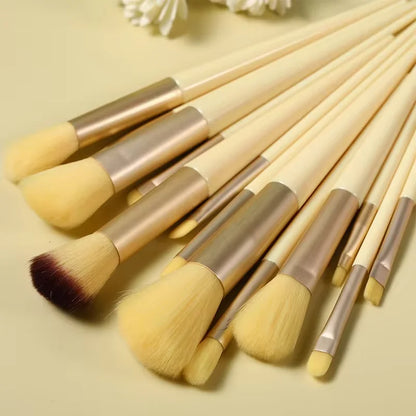 13 Piece Makeup Brushes Set for Flawless Application - Smarsty