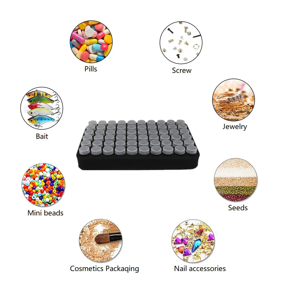 Large Capacity Diamond Painting Bead Storage Box Set - Smarsty