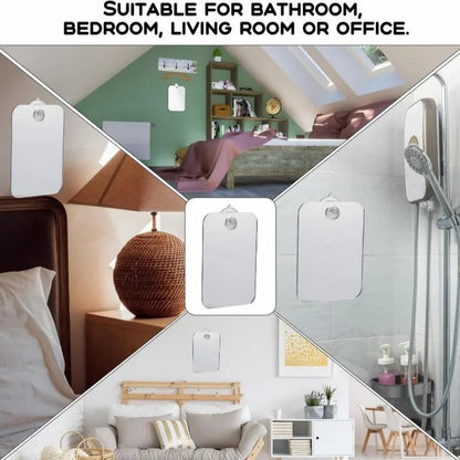 Acrylic Anti Fog Shower Mirror for Shaving and Makeup - Smarsty