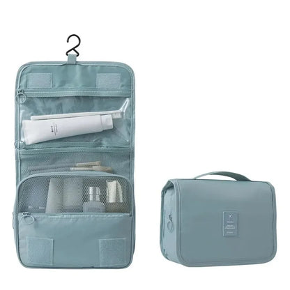 Capacity Dry Wet Separation Handheld Storage Bag Washable Bag Large Travel Multi Functional Hanging Makeup Bag With Hanging - Smarsty