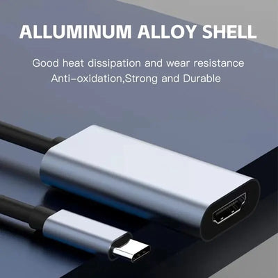 Type C to HDMI 4K Adapter for High-Quality Streaming - Smarsty