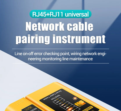 ANENG M469D Network Analyzer Tester for RJ45 and RJ11 - Smarsty