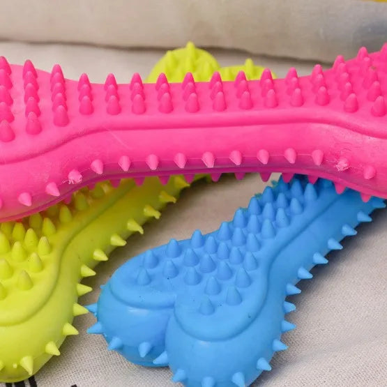Durable Rubber Chew Toy for Small Dogs - Smarsty