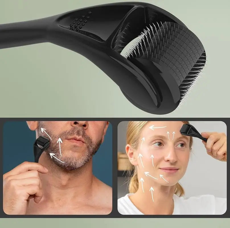 Derma Roller With 540 Needles For Hair Growth - Smarsty