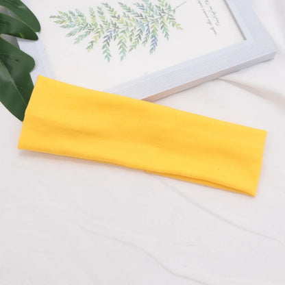 Cotton Stretch Headband For Women Men Comfortable Workout - Smarsty