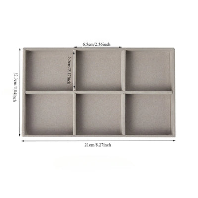 Velvet Jewelry Display Tray for Organized Storage - Smarsty
