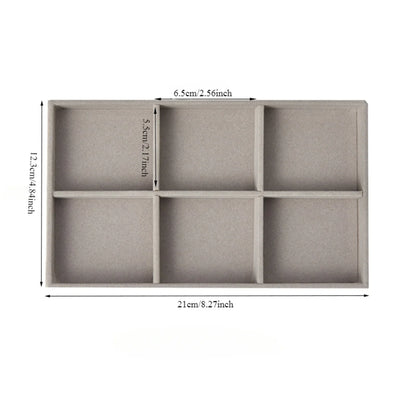 Velvet Jewelry Display Tray for Organized Storage - Smarsty