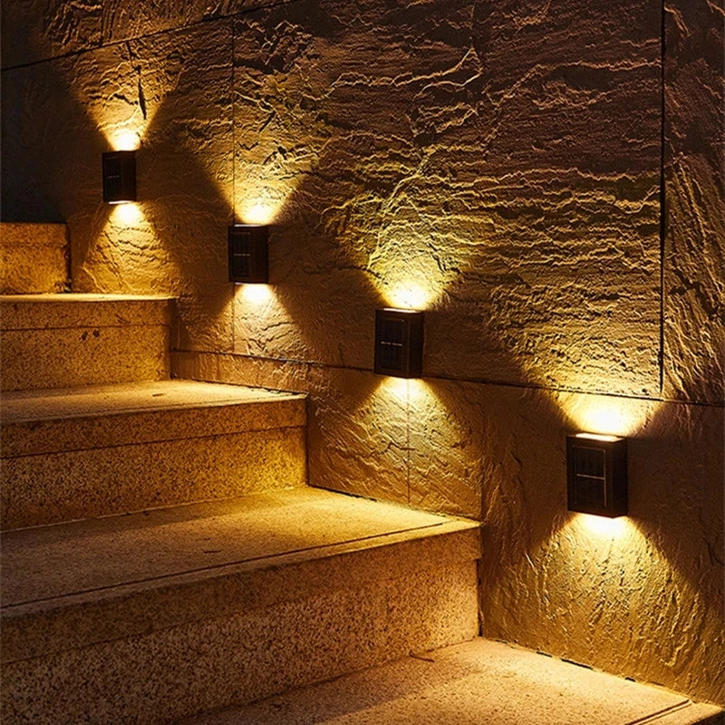 Solar LED Outdoor Light with Motion Sensor Waterproof Design - Smarsty