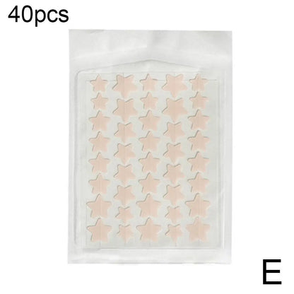 Colorful Star Heart Shaped Acne Pimple Patches - Smarsty