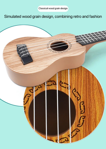 35cm Children Guitar Toy Can Be Used To Play Elementary Instruments With Paddles Simulating Yukrili Music Toys - Smarsty