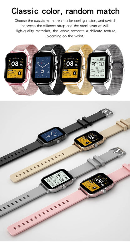 Smartwatch with Bluetooth Call and Health Monitoring - Smarsty