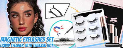 Magnetic Eyelashes Set for Effortless Stunning Looks - Smarsty