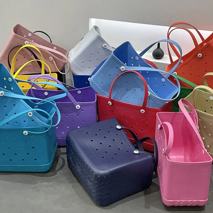 Croc Beach Tote Bag Waterproof EVA Extra Large Capacity - Smarsty