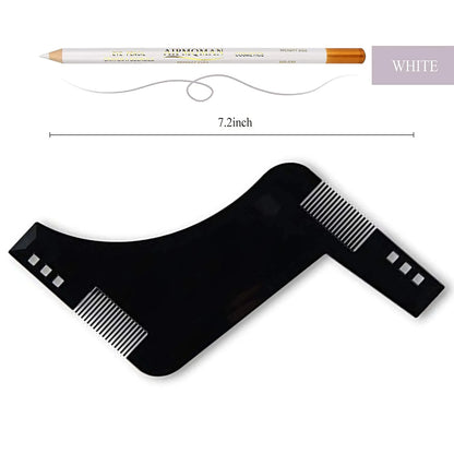 Beard Shaping Template Comb for Symmetrical Styling - Smarsty