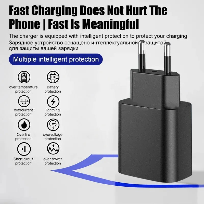 45W USB C PD Charger Fast Charging For Smartphones Portable - Smarsty