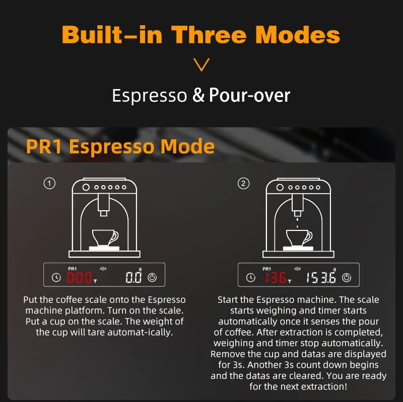 AliKissCafe Digital Espresso Scale With Timer - Smarsty