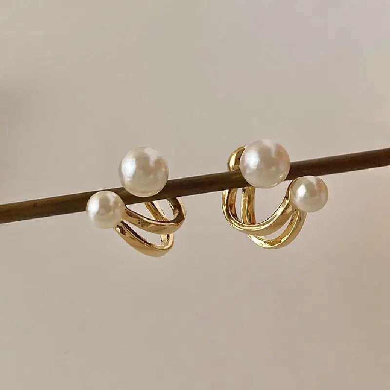 Classic Pearl Drop Earrings for Women - Timeless Elegance - Smarsty