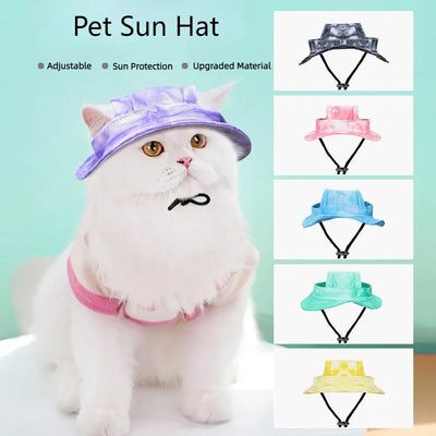 Adjustable Breathable Cat Sunhat for Summer Outdoor Fun - Smarsty