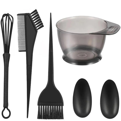 Professional Hair Coloring Kit with Mixing Bowl and Brushes - Smarsty