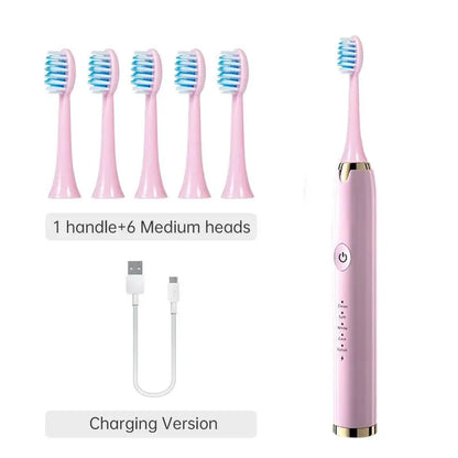 Rechargeable Sonic Toothbrush with Whitening and Deep Cleaning功能 - Smarsty