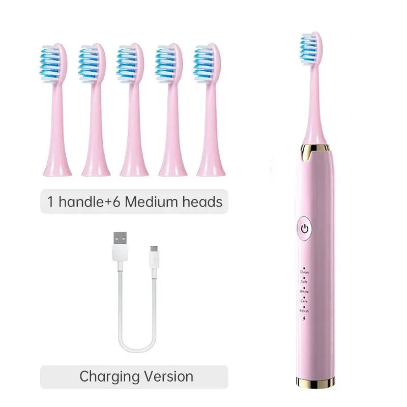Rechargeable Sonic Toothbrush with Whitening and Deep Cleaning功能 - Smarsty