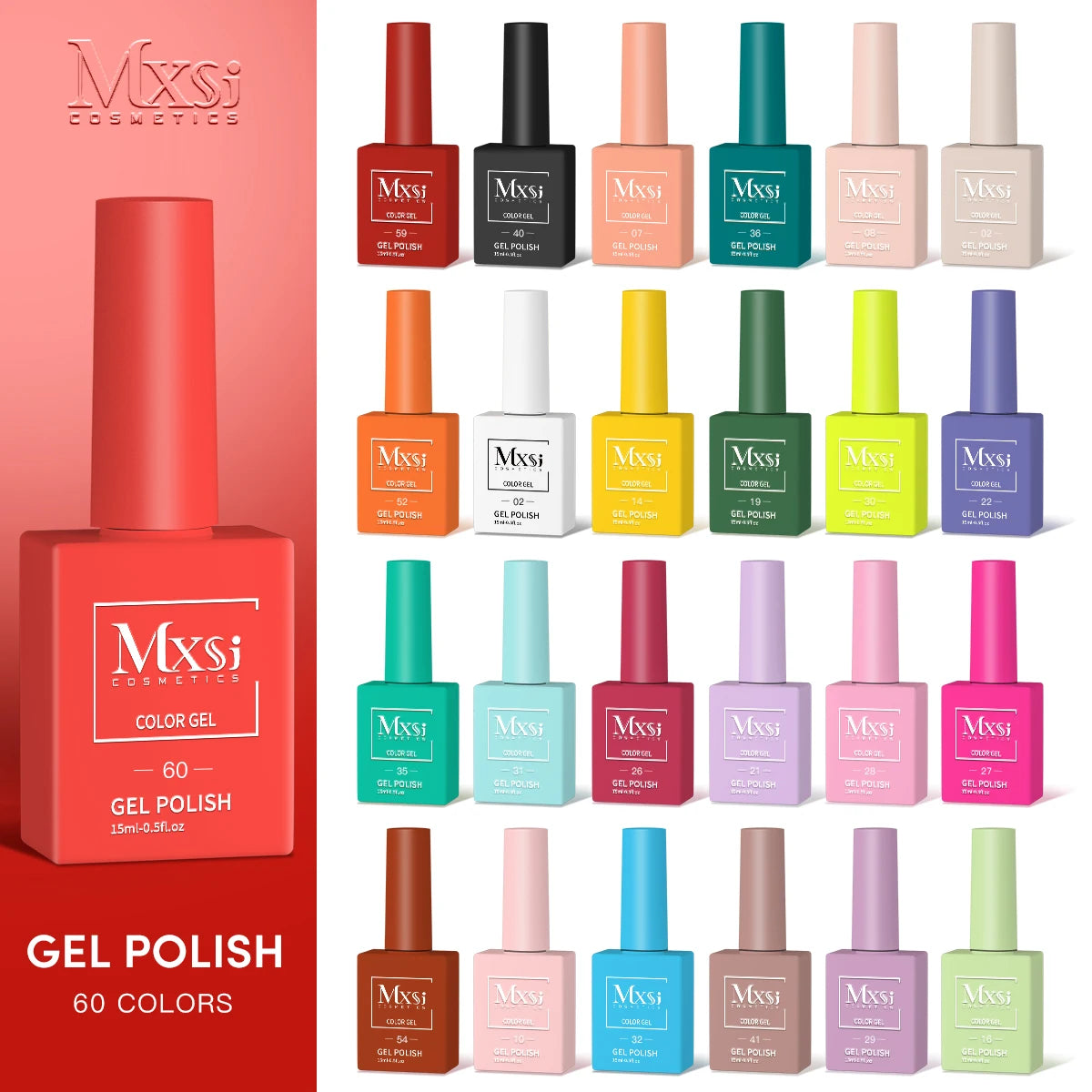 Neon Gel Nail Polish Long Lasting UV Varnish 15ml - Smarsty
