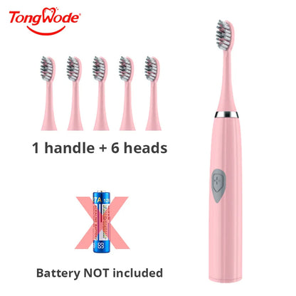 Tongwode Electric Toothbrush with Soft Bristles for Effective Oral Care - Smarsty
