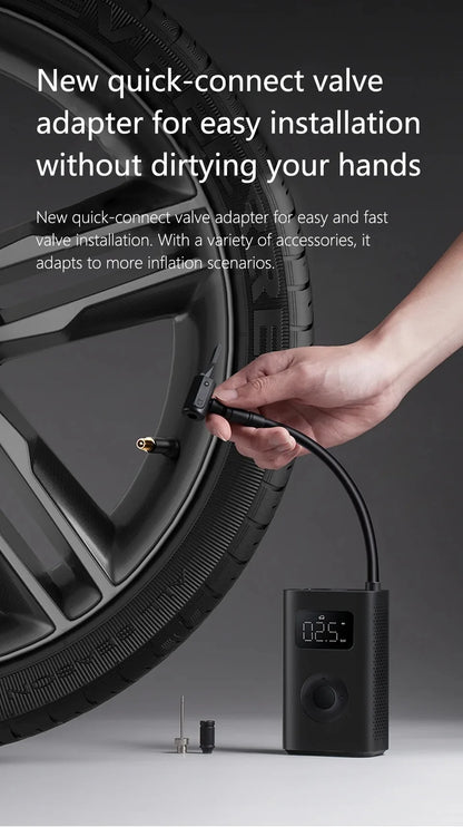 Rechargeable Portable Air Pump Inflator 2D 2000mAh - Smarsty