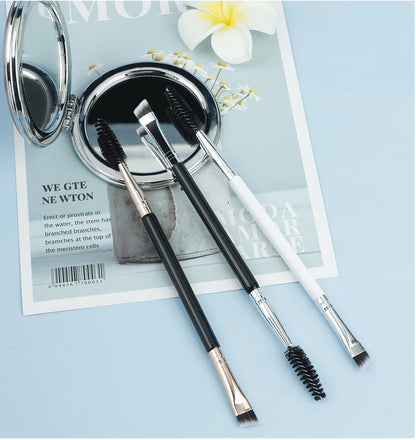 Dual Ended Eyebrow Brush With Spoolie For Perfect Brows - Smarsty